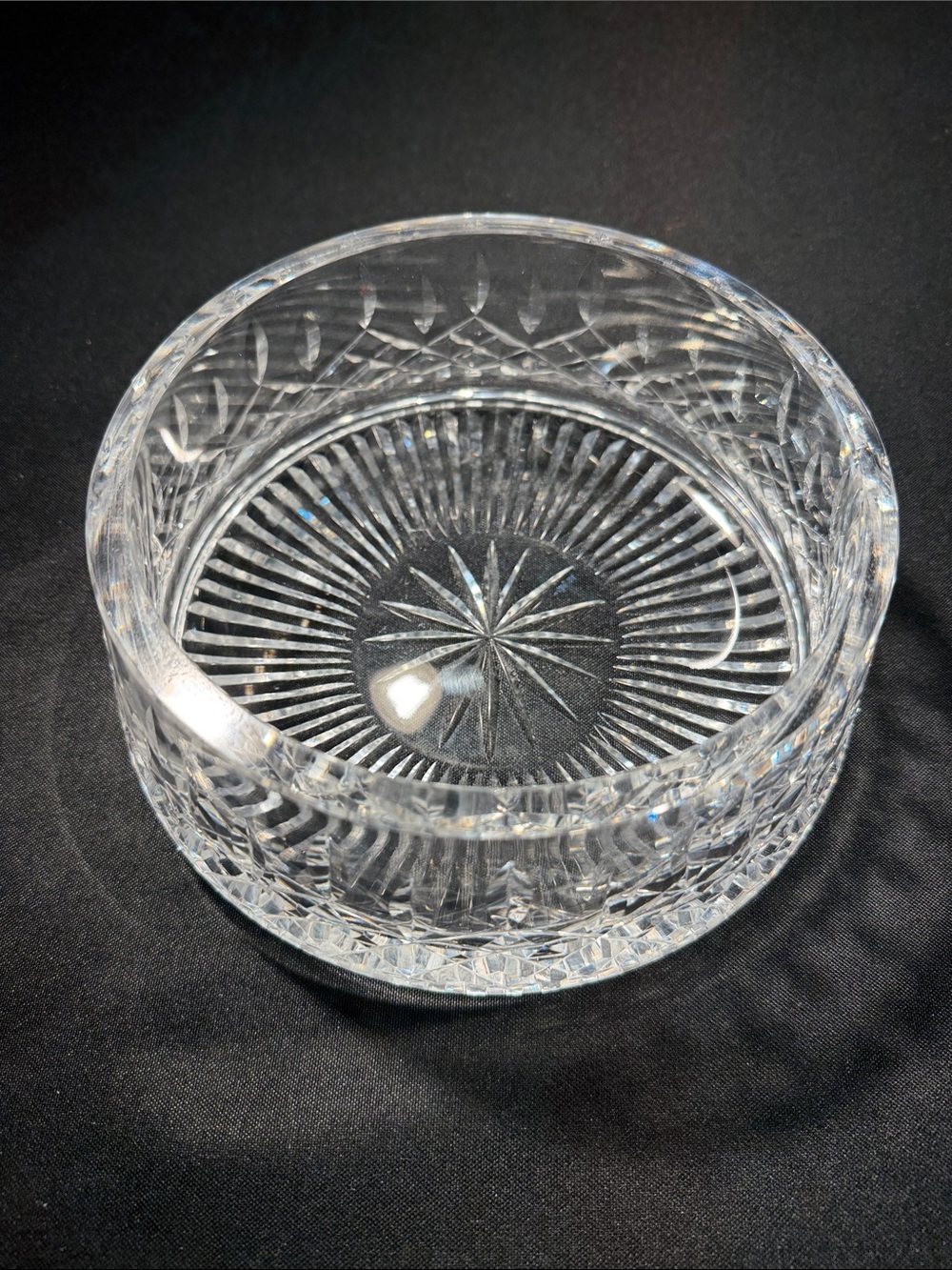 Waterford Crystal Lismore Clear Cut Glass Salad Serving Bowl